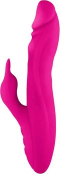 Rotating Rabbit Vibrator 7 Speeds 360 Degree Rotation Pink D121