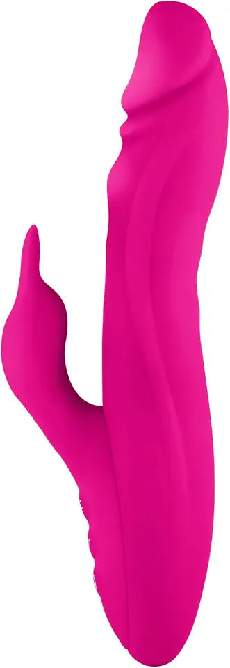 Rotating Rabbit Vibrator 7 Speeds 360 Degree Rotation Pink D121