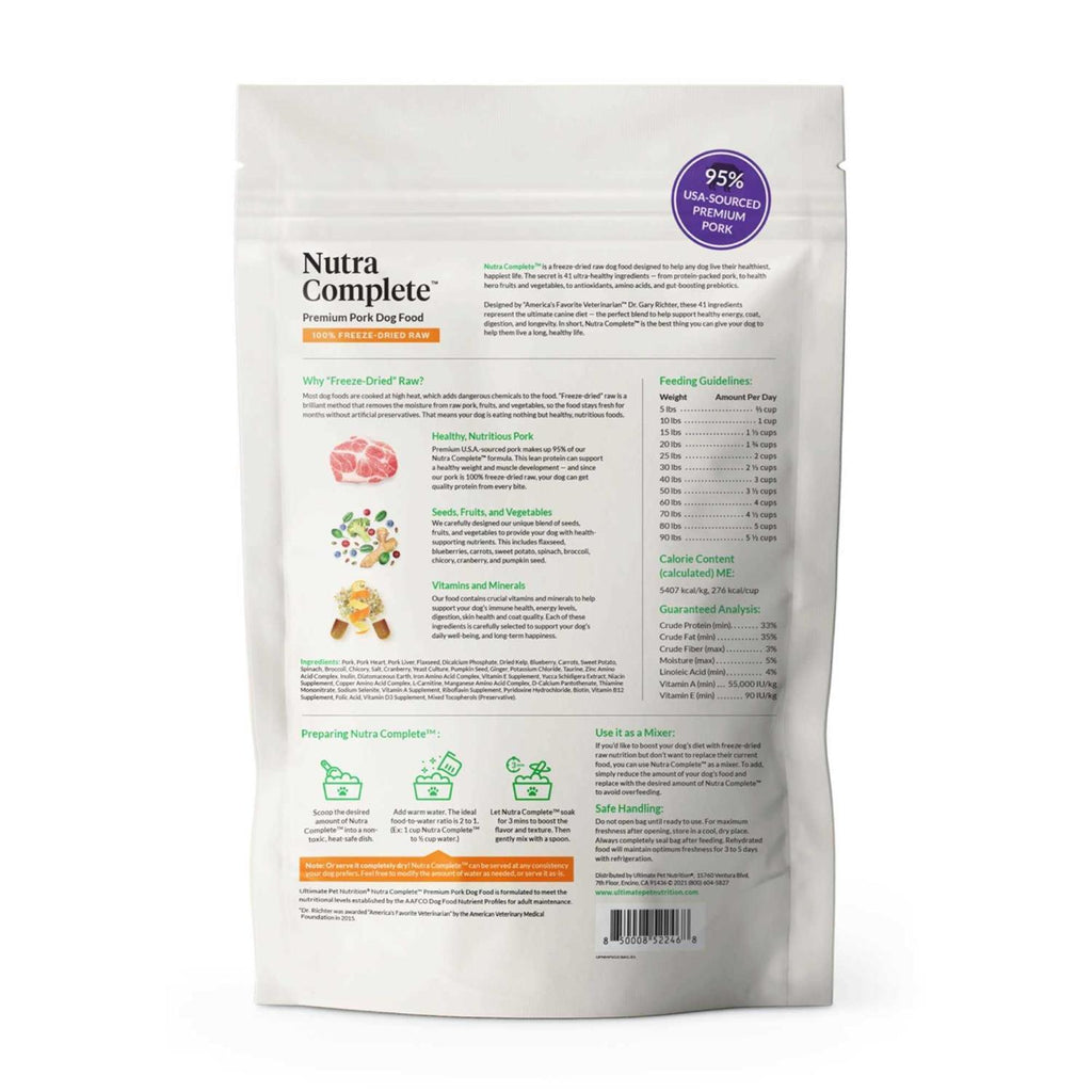 Freeze Dried Raw Pork Dog Food H768168