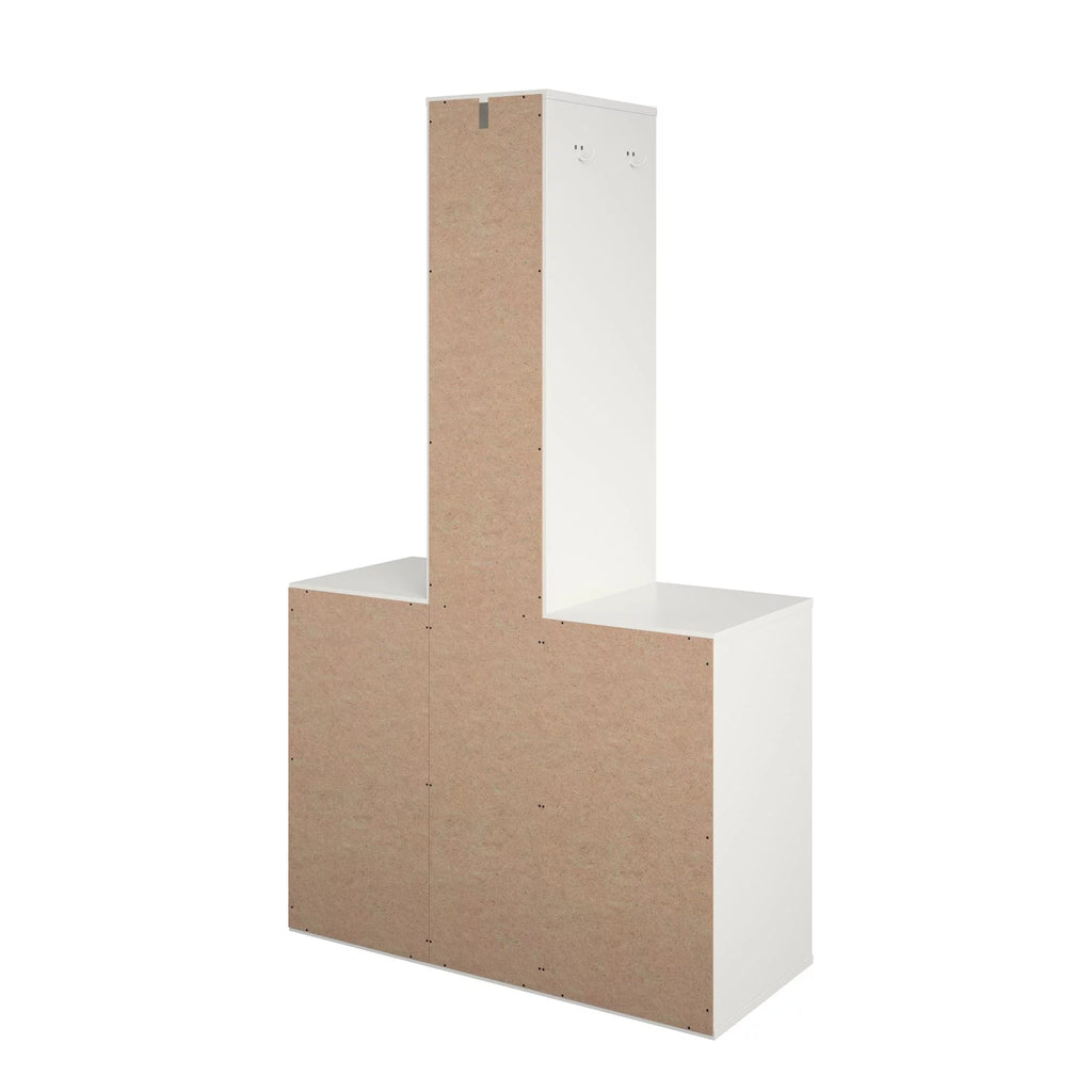 White 9 Cube Storage H21763