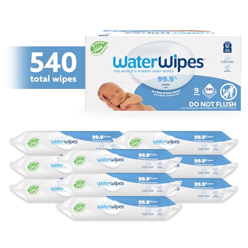 Plastic-Free Unscented Baby Wipes, 60 Count (Pack of 12) F364