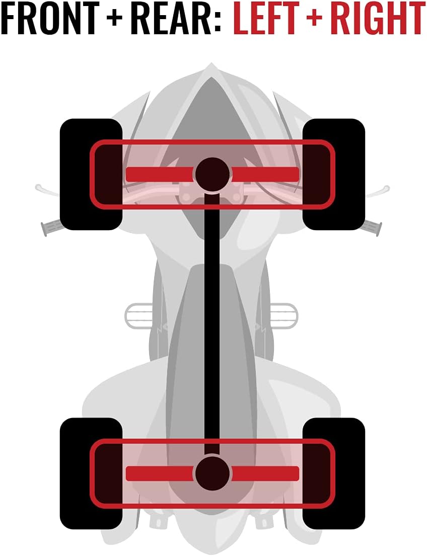 Front Rear Left Right Axles XT 4 EPS Complete Side X246
