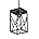 Black Metal Cage Pendant Light L3703