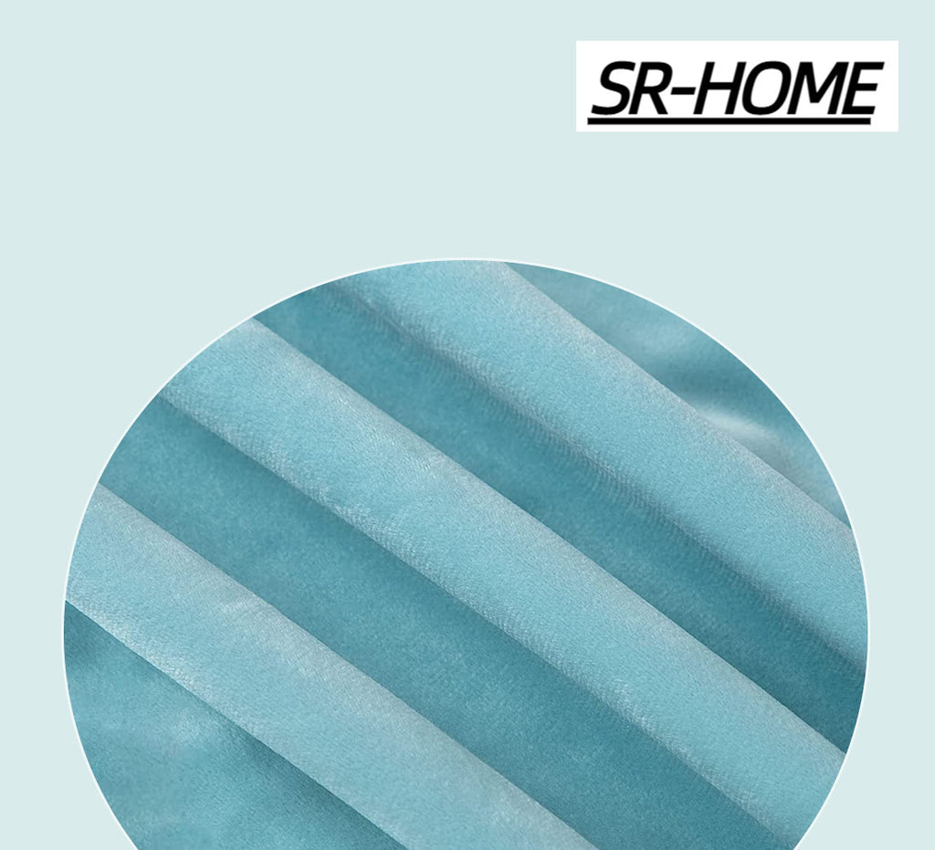 Set of 2 Super Soft Velvet Decorative Throw Pillow Covers Square with Fringe Cushion Case S871