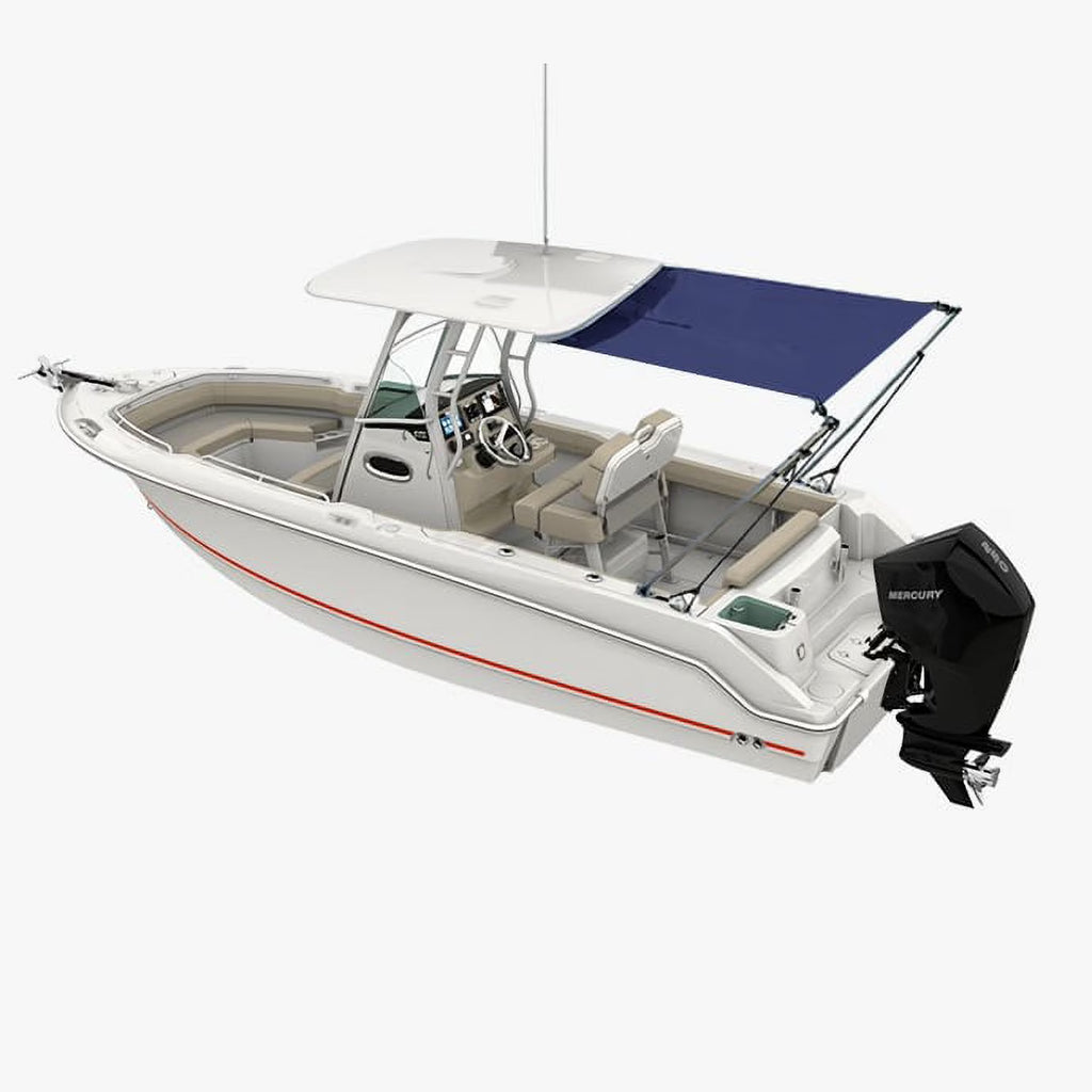 Heavy Duty Stern Shade Kit - 2.3m x 1.4m - Blue H3528