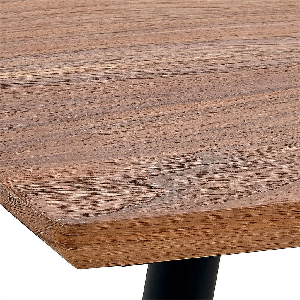 Contemporary Wood Metal Dining Table I7042