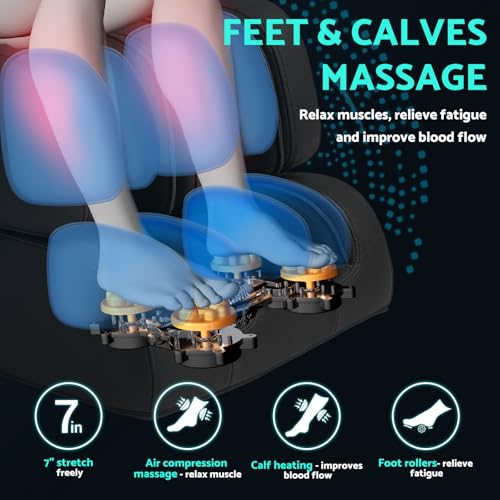 Zero Gravity Full Body Shiatsu Massage Chair B8466