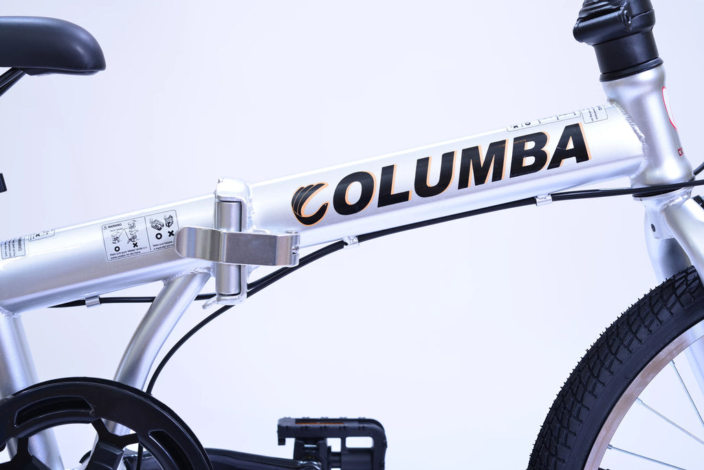 Folding Bike Silver I448