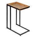 Wood and Metal Sofa Side C-Table A78393