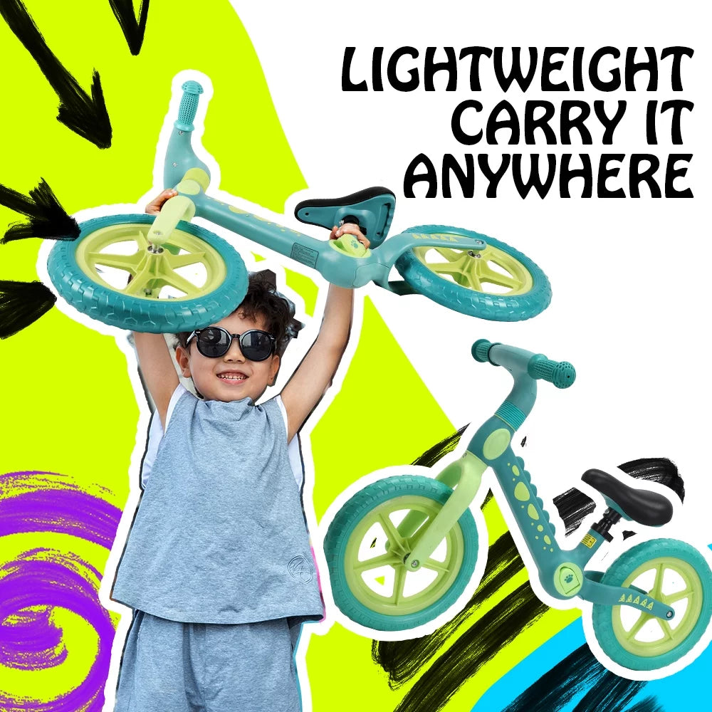 Blue No Pedal Kids Balance Bike X168