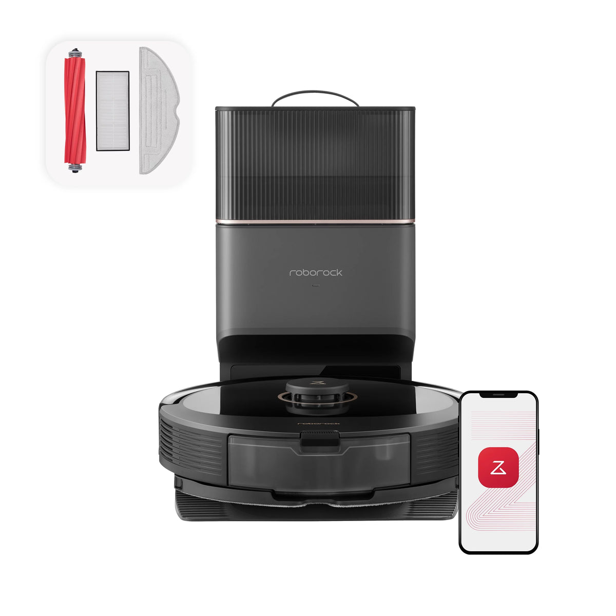 Robot Vacuum and Mop with Self-Emptying Z963