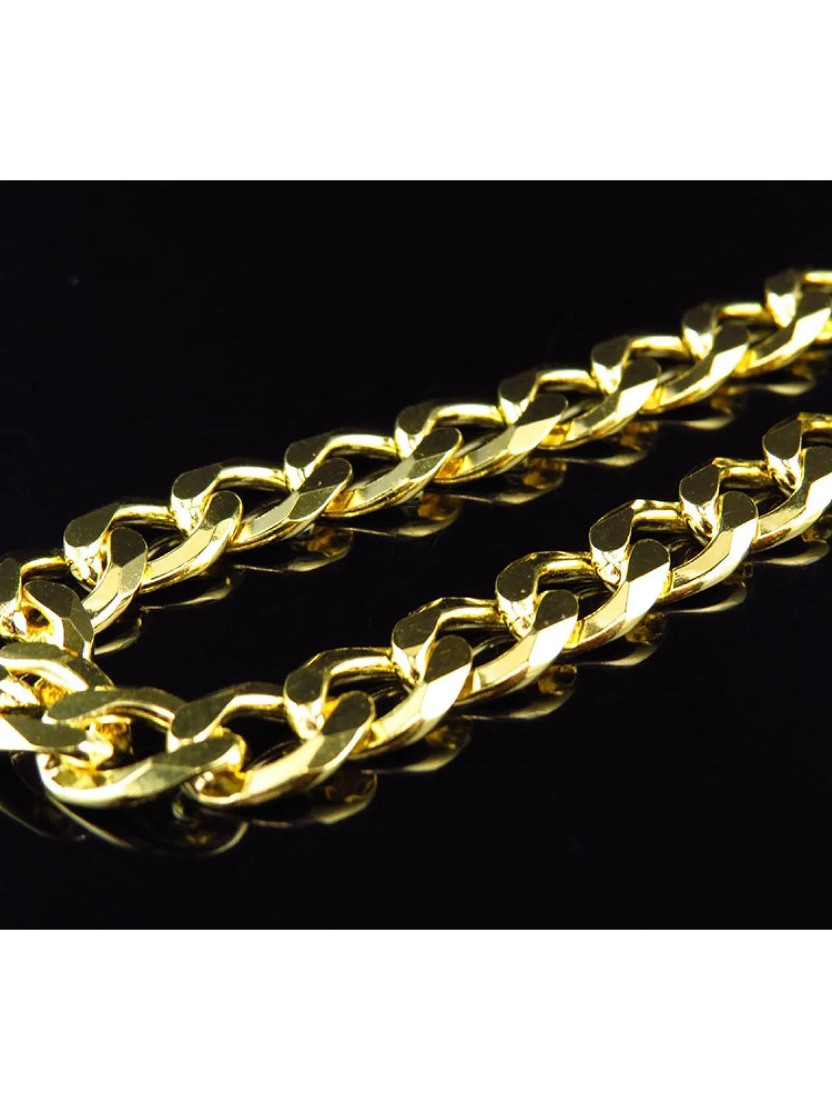 18"-28" Sterling Silver Miami Cuban Link Chain Necklace M466863