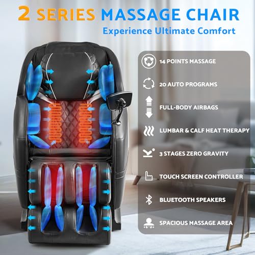 Zero Gravity Full Body Shiatsu Massage Chair B8466