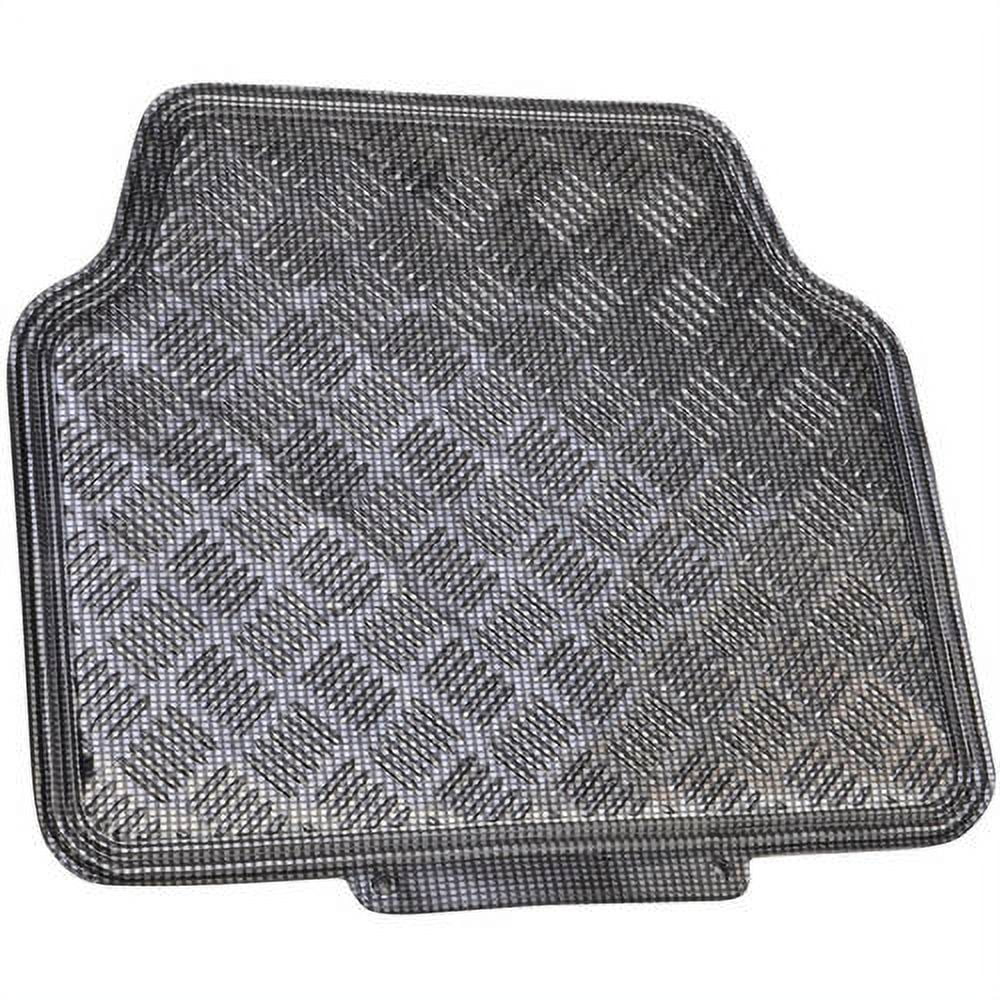 4-Piece Metallic Design Car Floor Mat M286423