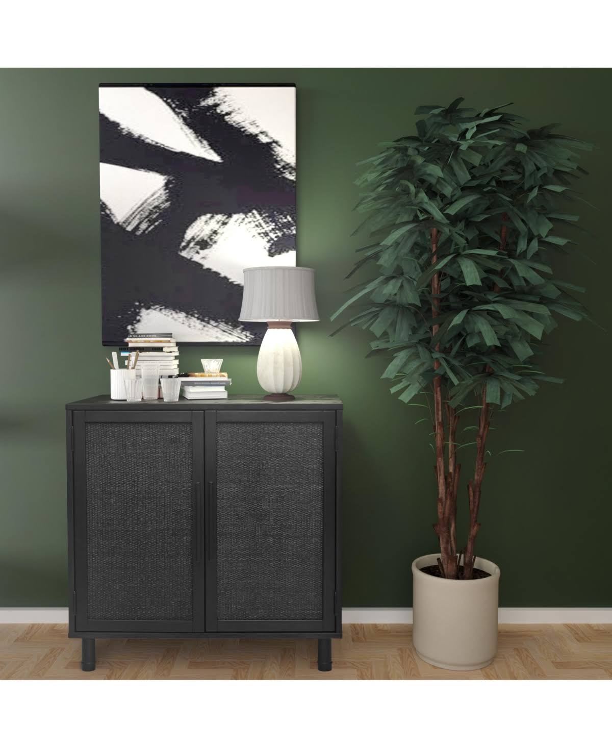 Blond 2-Door Cabinet L455803