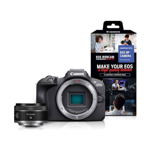 Mirrorless Camera with 24.1 Megapixel CMOS Sensor, 4K Video, Black S103