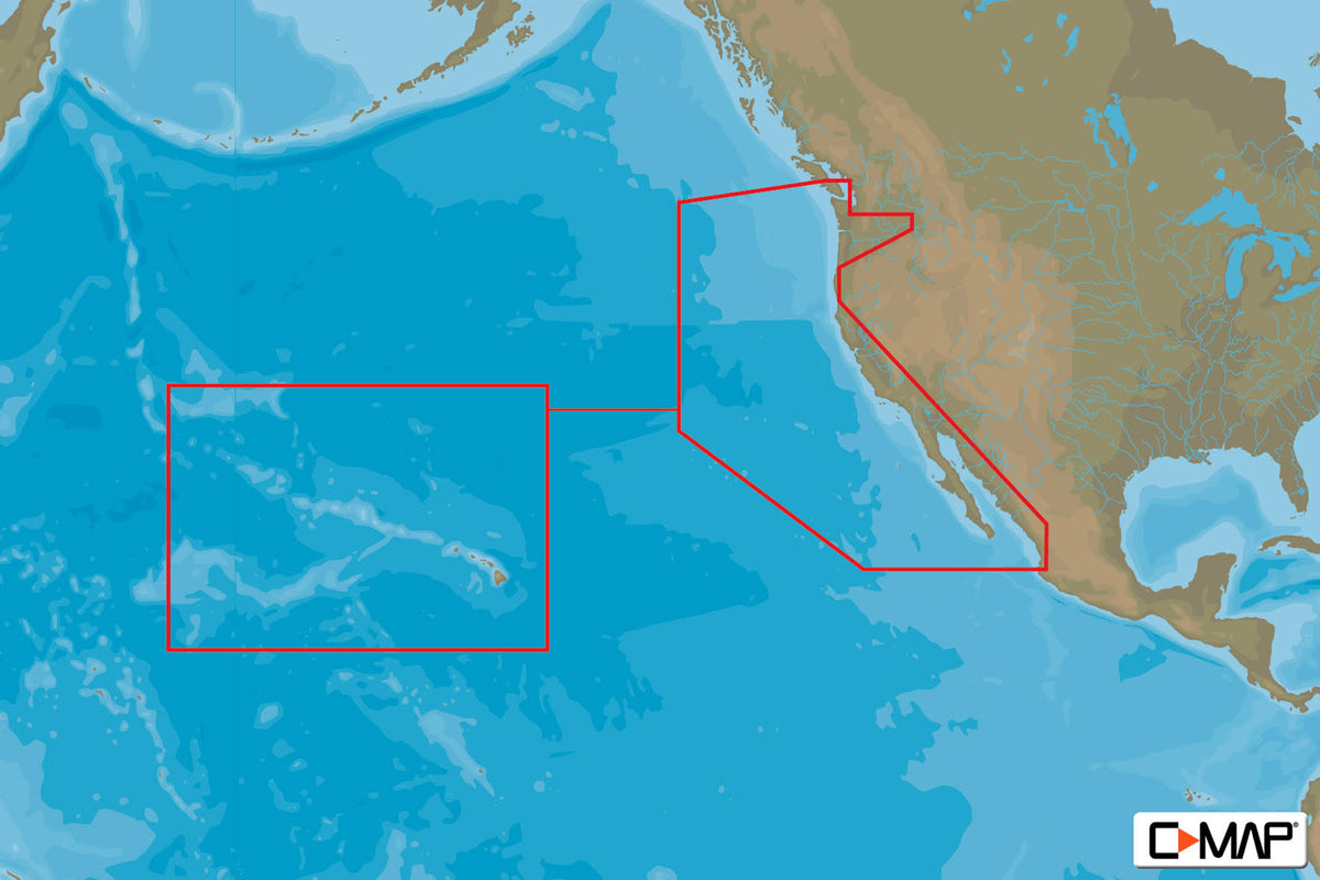 USA West Coast & Hawaii Chart L98772