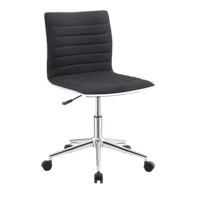 3 Piece Office Chair Computer Desk and Mobile File Cabinet N8131