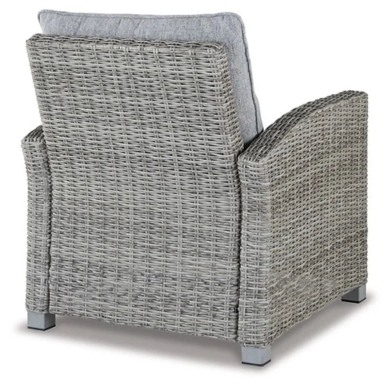 Light Gray Lounge Chair with Cushion L96532