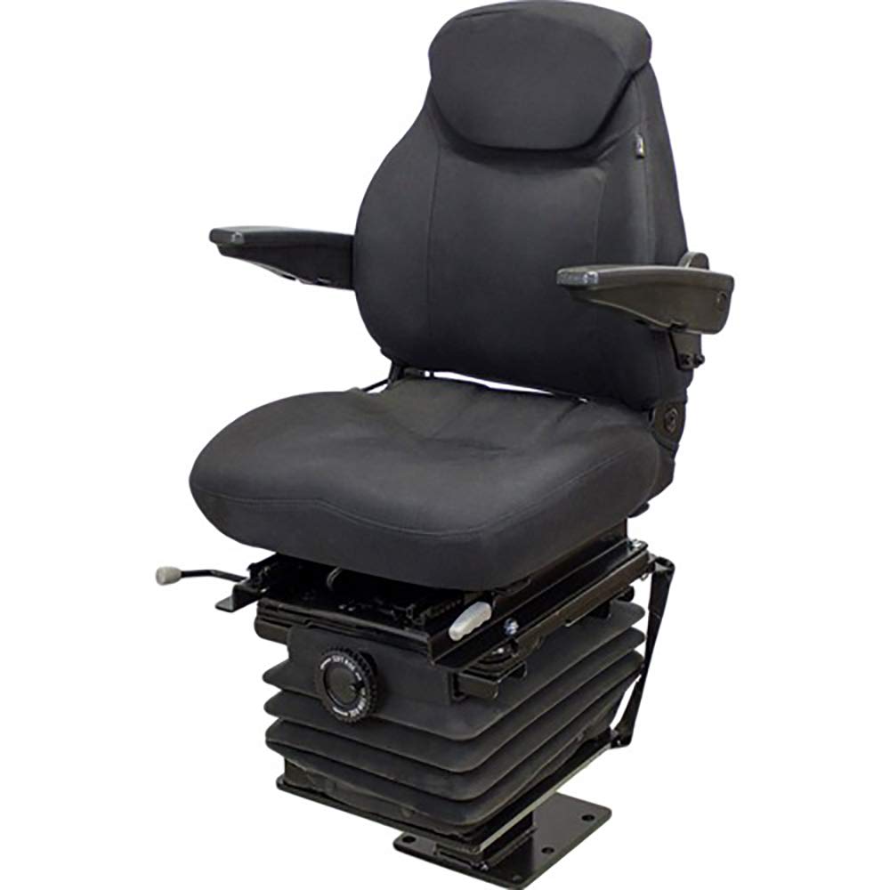 Black Fold-Down Seat with Armrests S815