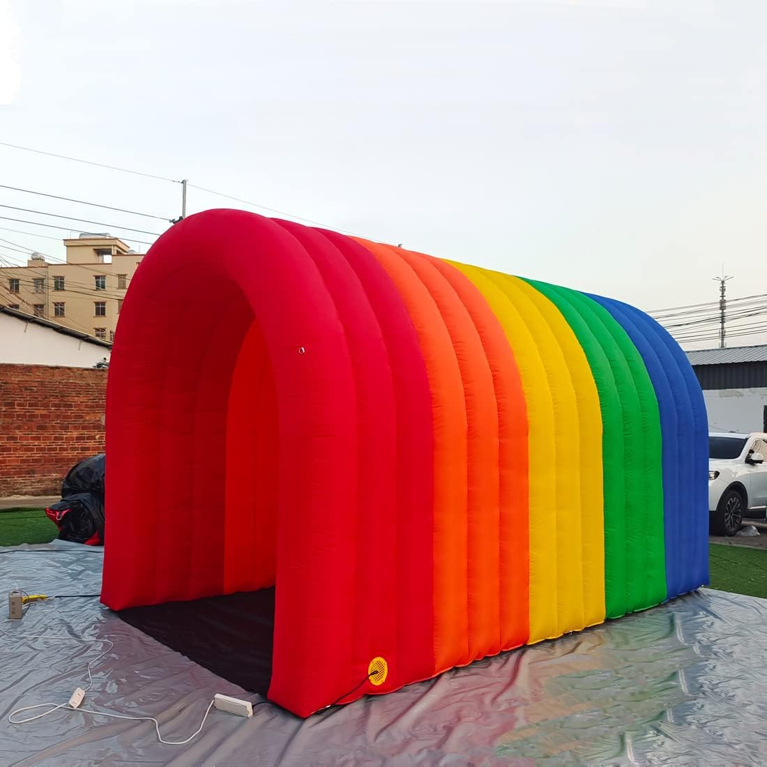 Inflatable with Air Blower and Separable Mat V8848