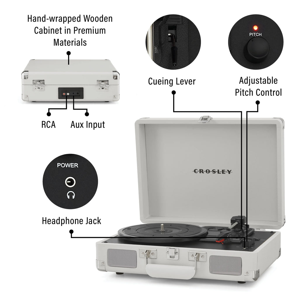 Vinyl Record Player with Bluetooth Speakers L832