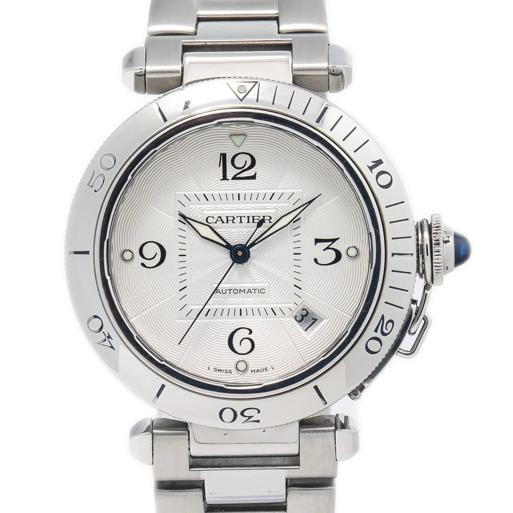 Stainless Steel Date Silver Dial Automatic Watch 38mm O668034