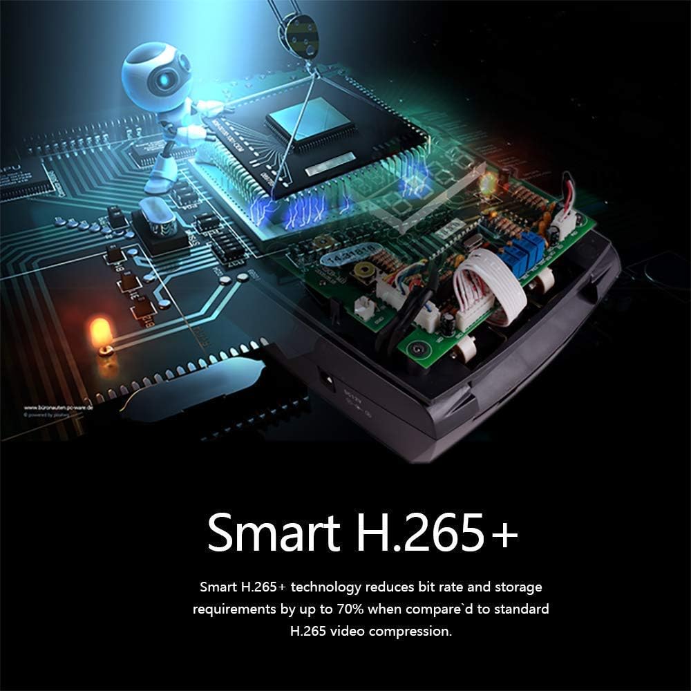4K PoE Security IP Camera Dome 8MP Onvif IR Night Vision Weatherproof WideAngle 2.8mm Lens T523332