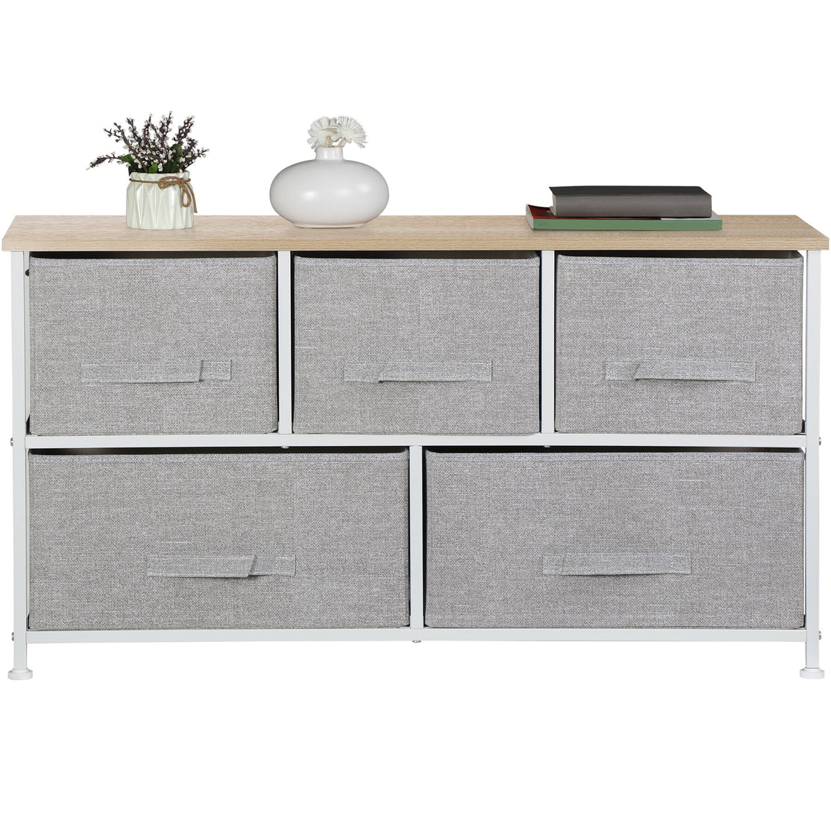 Steel Frame 5-Drawer Dresser C53968