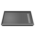 Trench Shower Pan, 42x22 W x 36x22 D, Brushed Nickel P8842