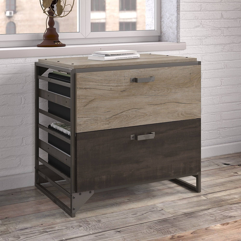 Black Lateral File Cabinet G59136