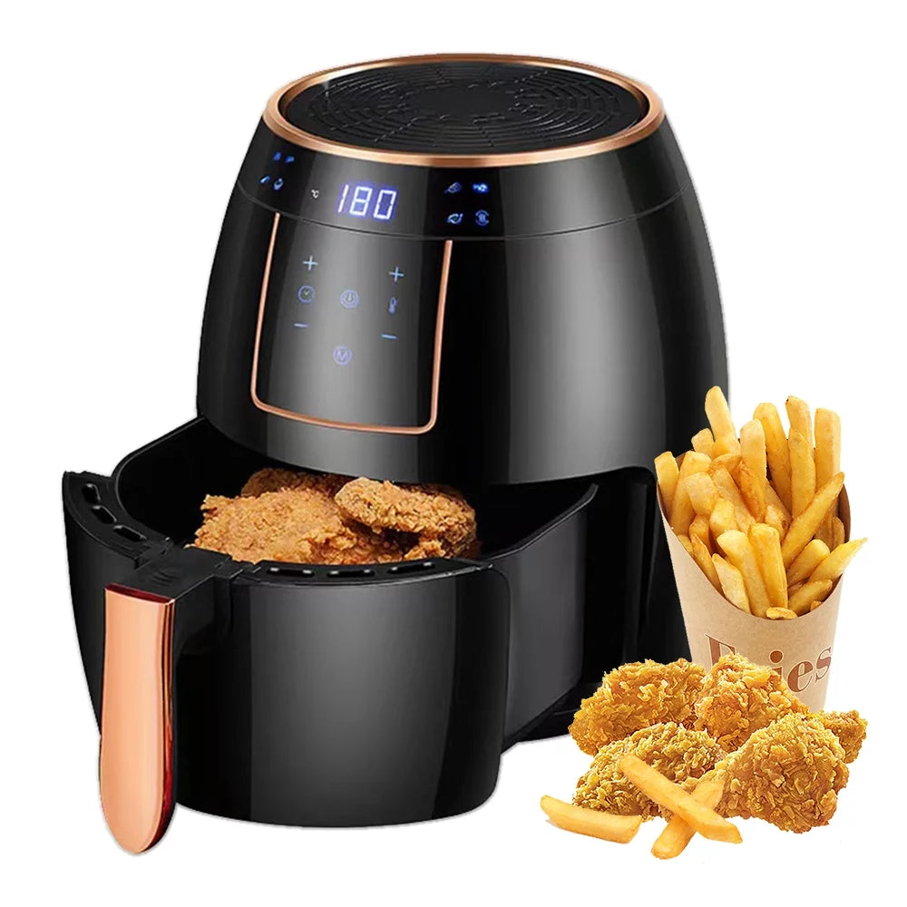 5.5L 1300W Electric Air Fryer with LCD Screen Z870226