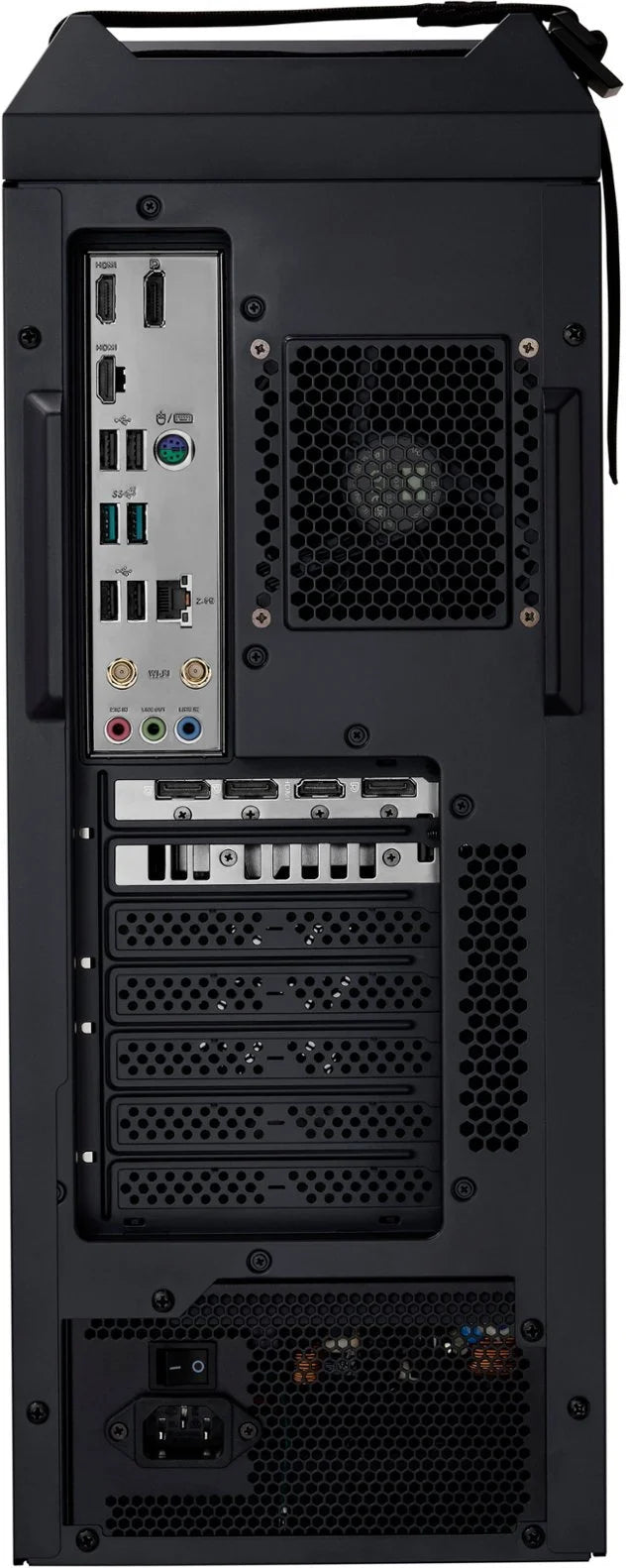 Gaming PC with Intel Core i7-13700KF, 128GB RAM, 2TB NVMe SSD + 2TB HDD, RTX 4060Ti 8GB, Windows 11 Home R62223