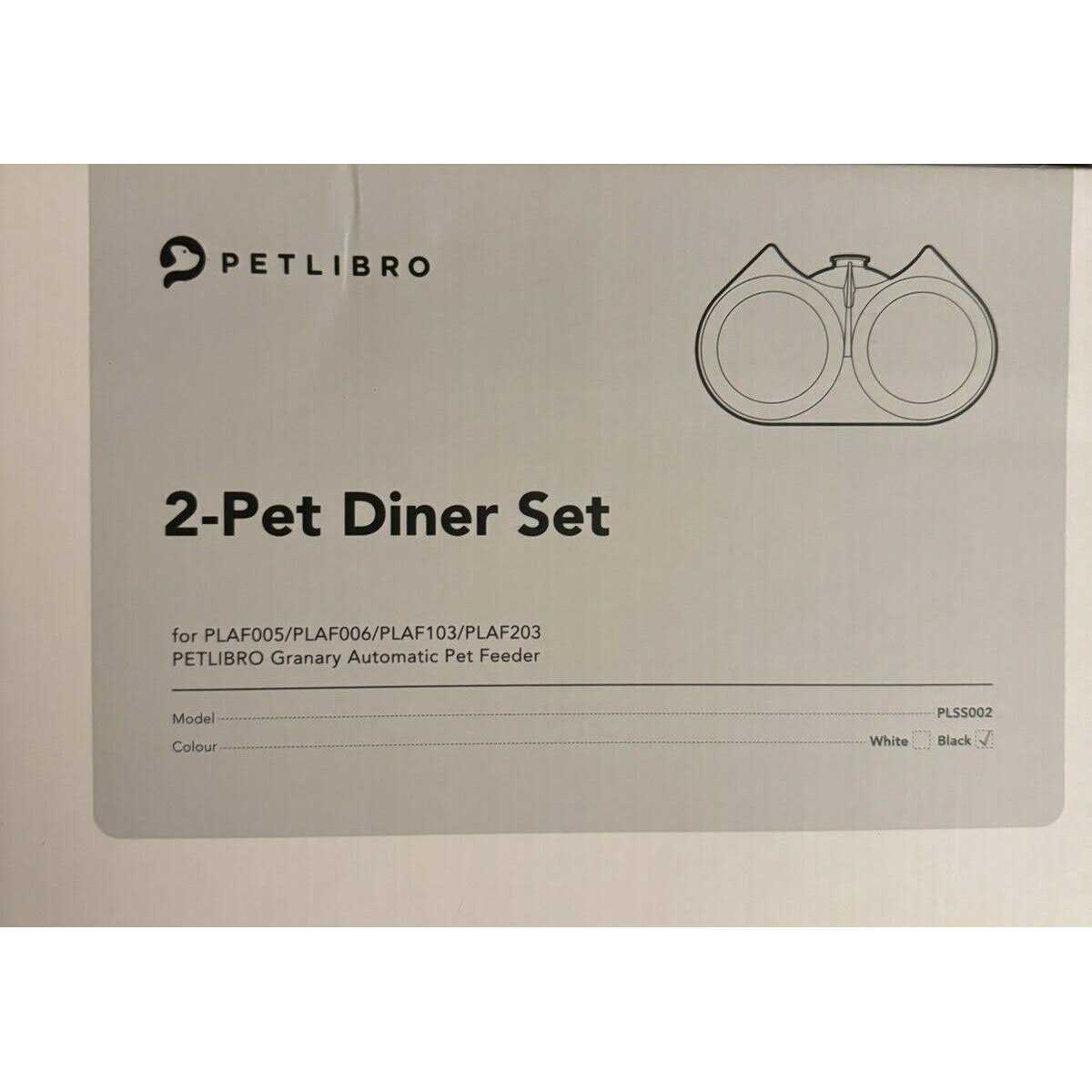 Automatic Pet Food Splitter with Stainless Steel Bowls V69621