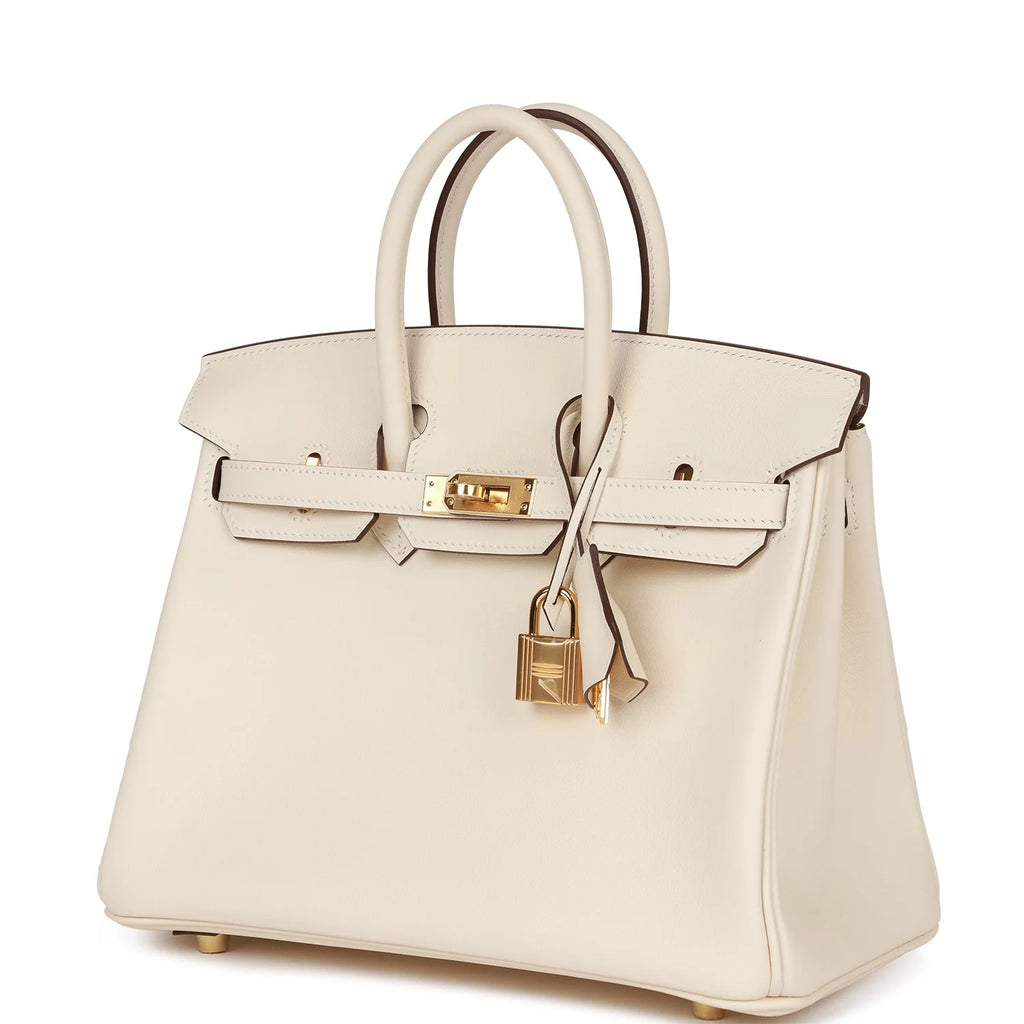 Birkin 25 Nata Swift Gold Hardware P245491
