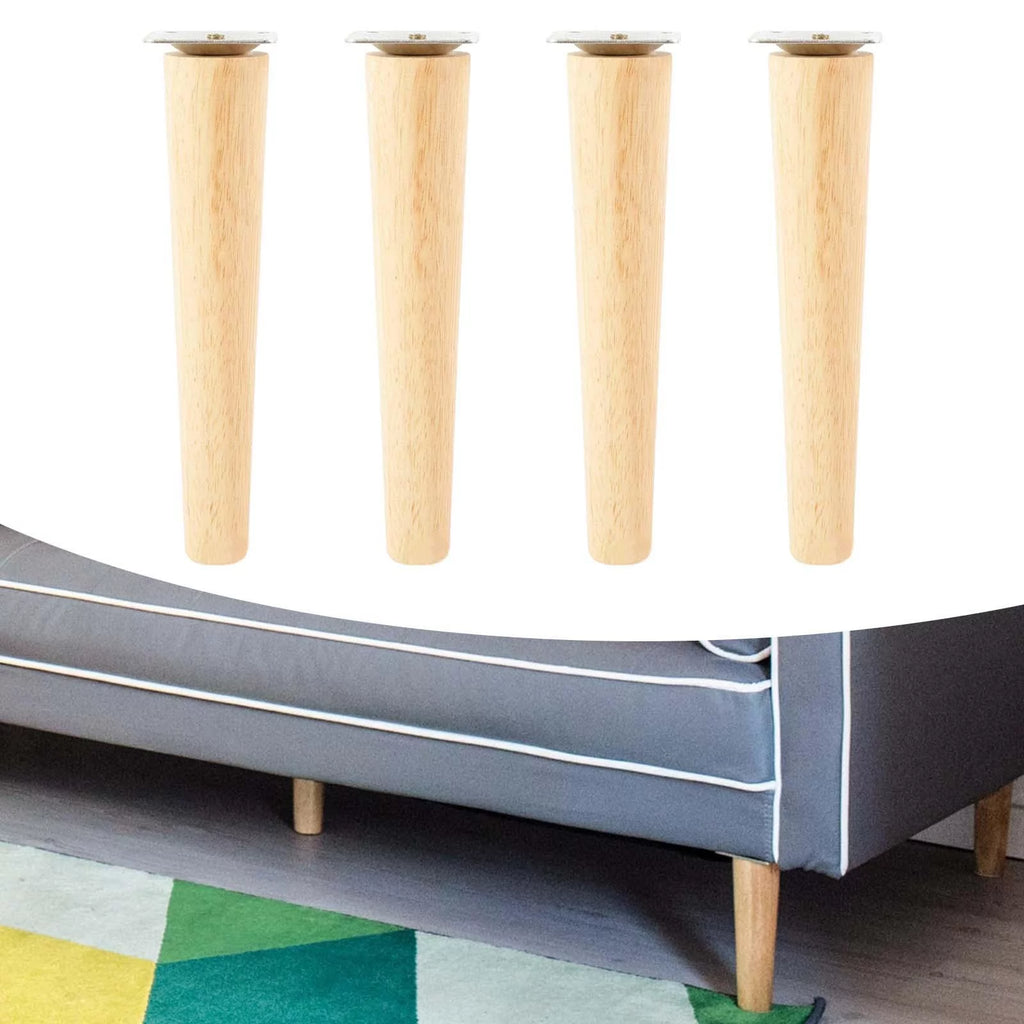 Wooden Furniture Legs 4 Pieces 20cm M894