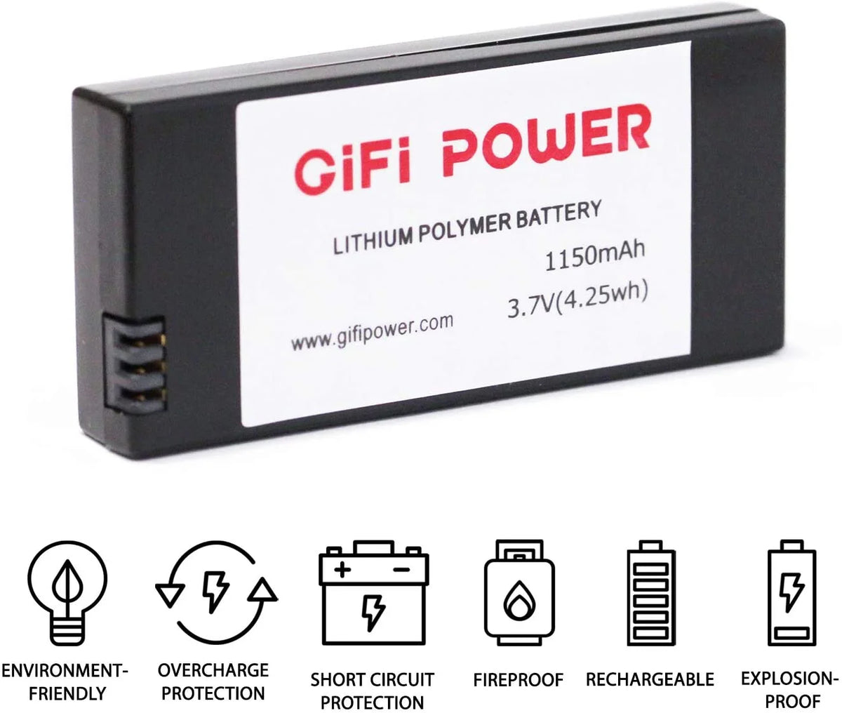 2 Pack Replacement Battery for RC Drones F66162