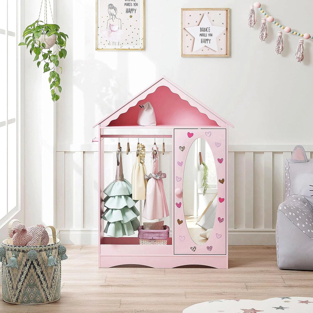 Kids Dress Up Storage with Mirror B41211