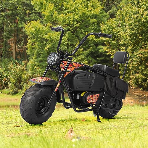 36V 1000W Electric Dirt Bike, 2-Speed Off-Road Motorcycle, Dark Red O838167