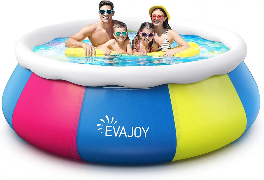 10ft 30in Inflatable Swimming Pool with Pool Cover I22758