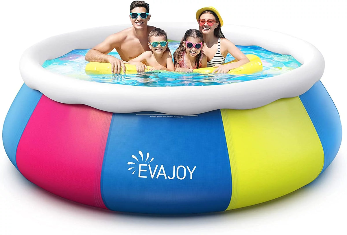 10ft 30in Inflatable Swimming Pool with Pool Cover I22758
