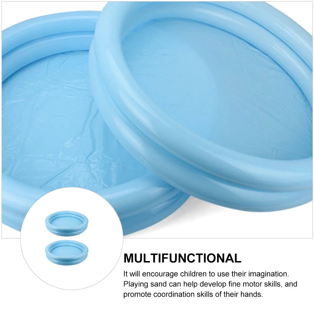 Inflatable Sand Tray Plastic Moldable Trays 2 Pcs F736