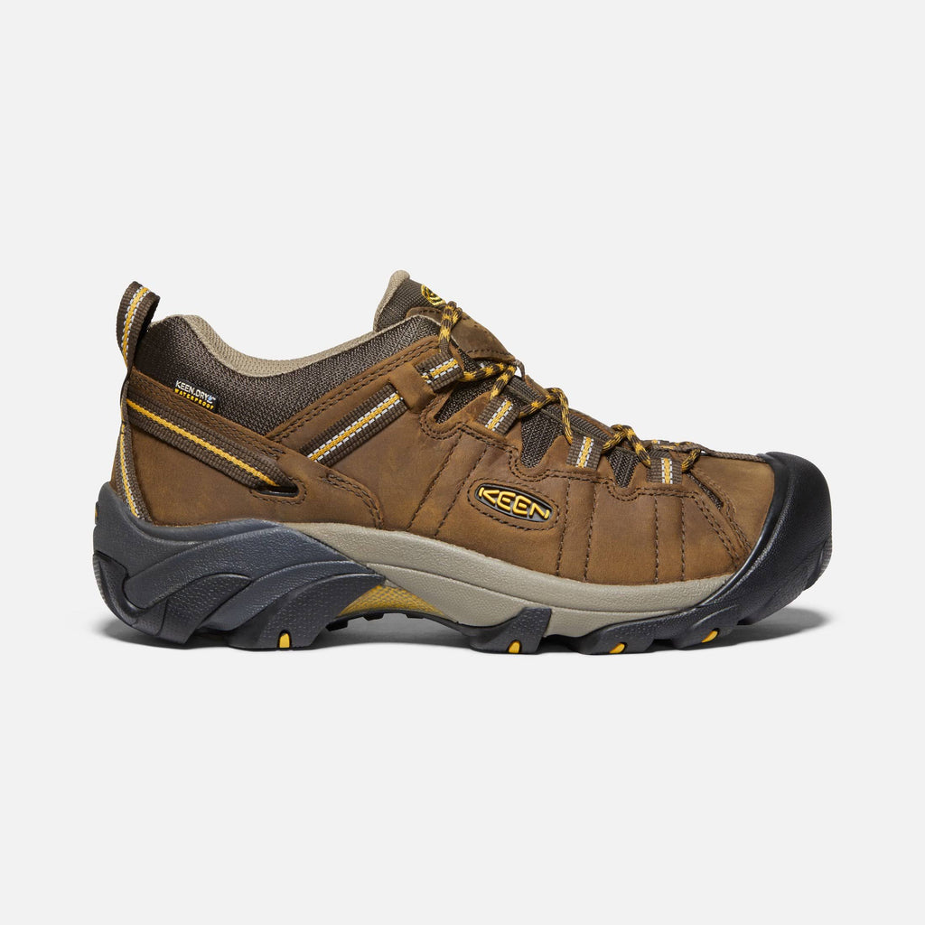 Cascade Brown/Golden Yellow Wide Hiking Boots B666092
