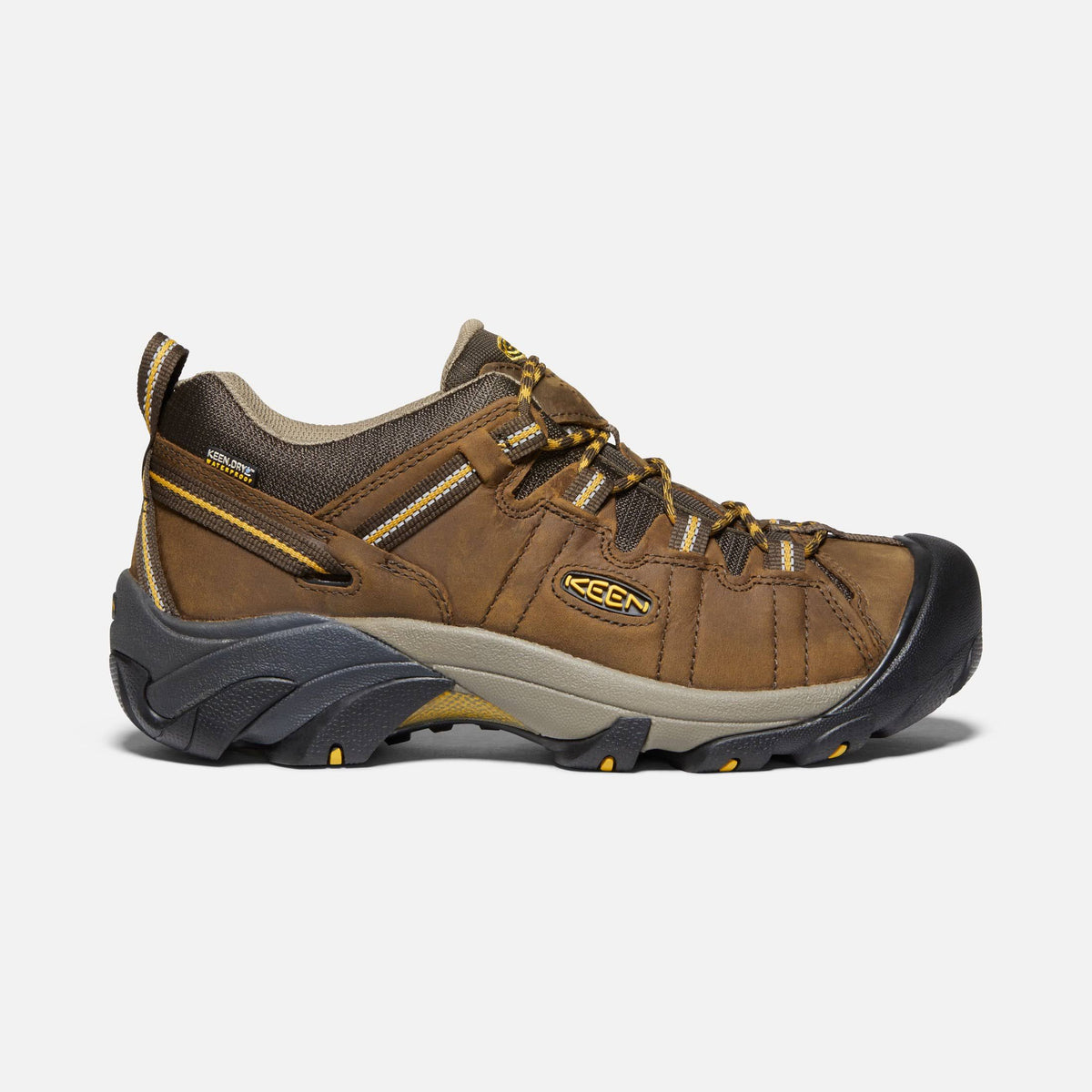 Cascade Brown/Golden Yellow Wide Hiking Boots B666092