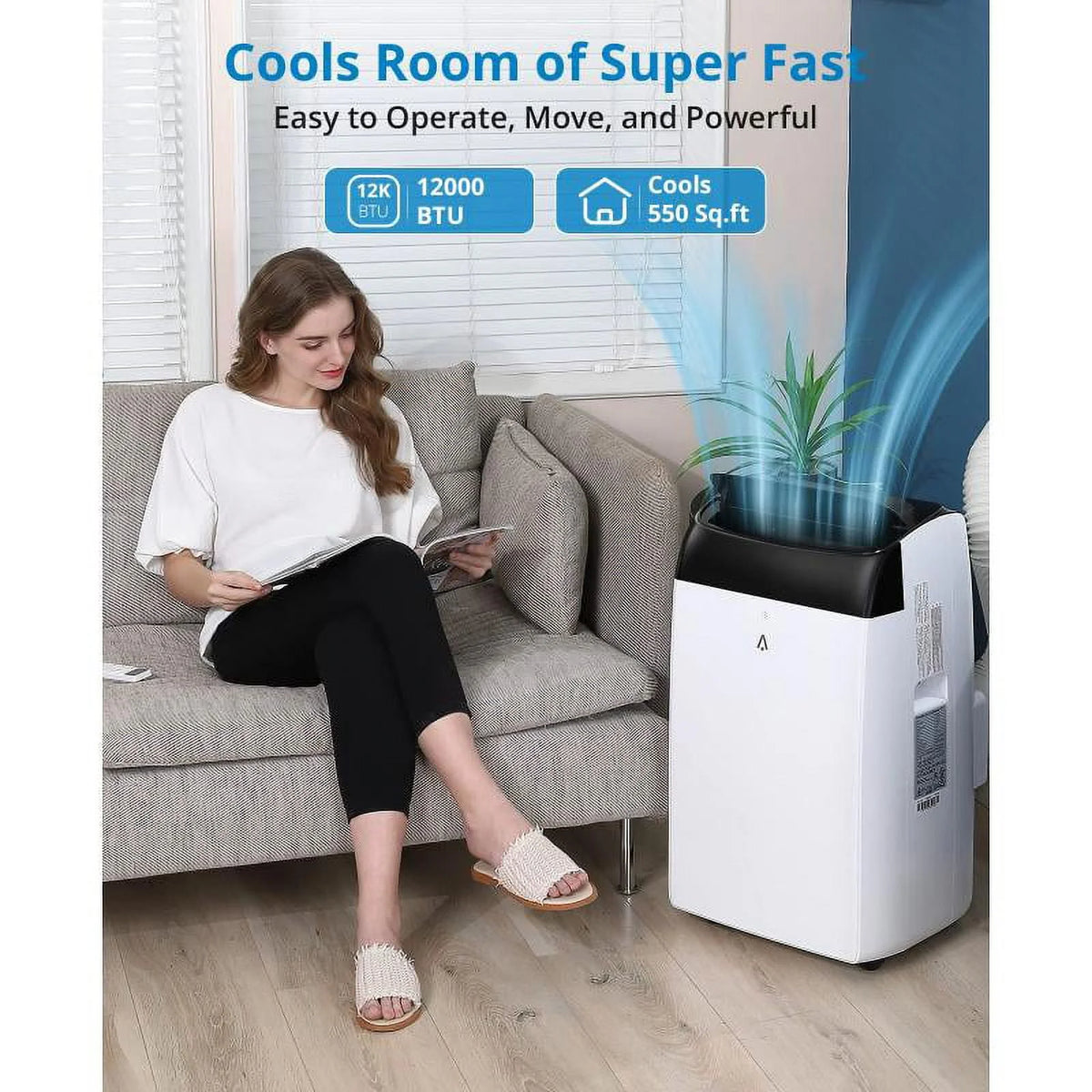 10000 BTU Portable Air Conditioner 3-in-1 with Remote Control G552