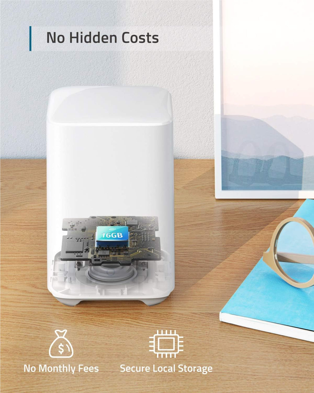Wireless Home Security System with 180-Day Battery Life, 1080p HD, Night Vision K43535