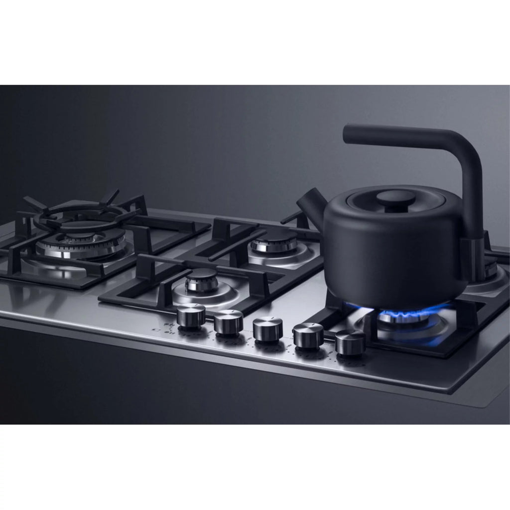 36" Stainless Steel 5-Burner Gas Cooktop with Cast Iron Grates L9412