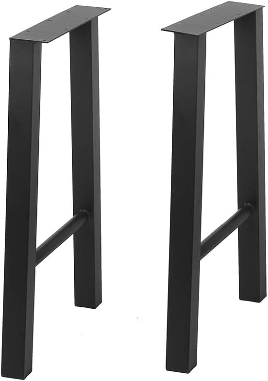 Black Cast Iron Furniture Legs 2 Pcs U53074