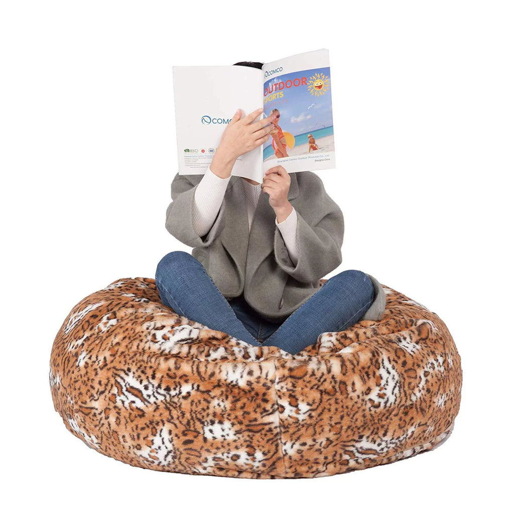 3ft Plush Furry Bean Bag Chair Sofa W347