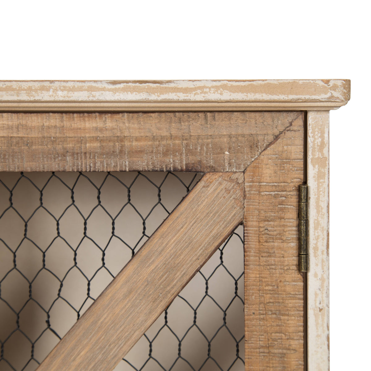White Wood Wall Cabinet M19806